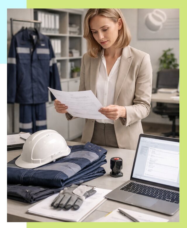 Сертификация спецодежды в Бугульме от 7076 р. | Алешин-Бгл