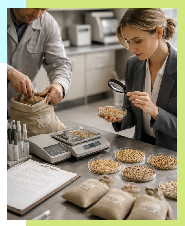 Сертификация зерна в Бугульме по цене от 15162 р. | Алешин-Бгл