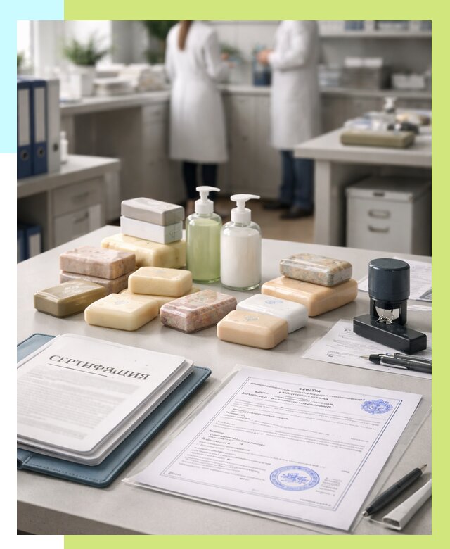 Сертификация мыла и сертификат на мыло в Бугульме от 12130 | Алешин-Бгл