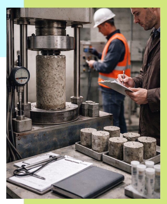 Сертификация бетона в Бугульме от 30324 р. сертификат | Алешин-Бгл