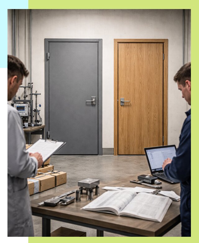 Сертификация дверей в Бугульме от 8086 р. под ключ | Алешин-Бгл