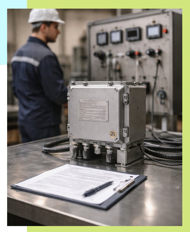 Сертификация взрывозащищенного оборудования в Бугульме от 35378 р. | Алешин-Бгл