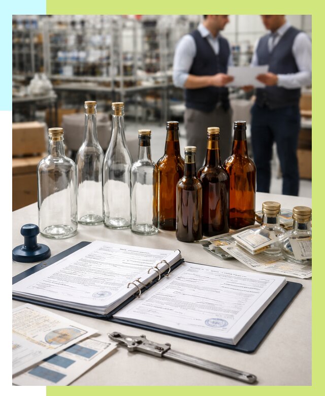 Сертификация стеклянных бутылок в Бугульме от 25270 р. | Алешин-Бгл