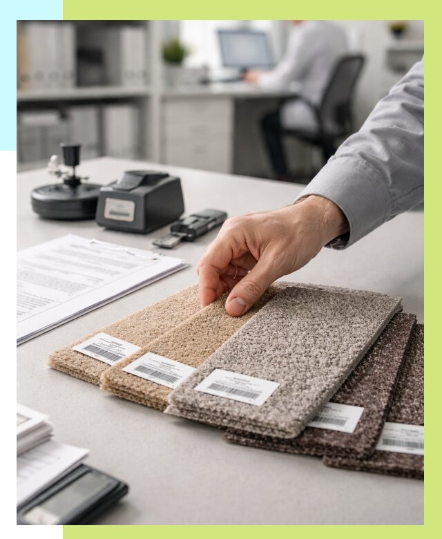 Сертификация ковролина в Бугульме от 15162 р., Алешин-Бгл