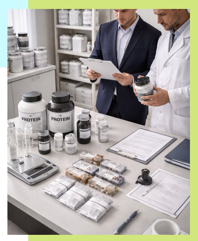 Сертификация спортивного питания в Бугульме от 15162 р., Алешин-Бгл