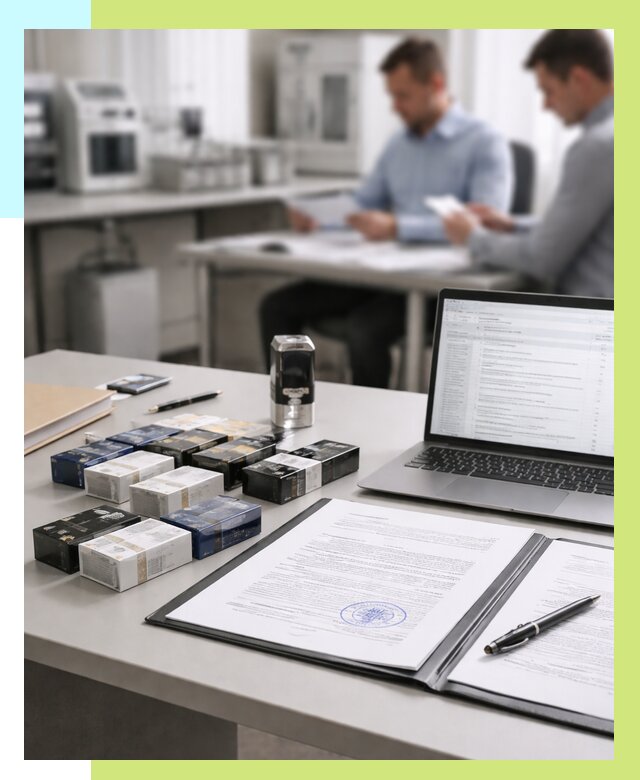 Сертификация сигарет под ключ в Бугульме от 45486 р. | Алешин-Бгл