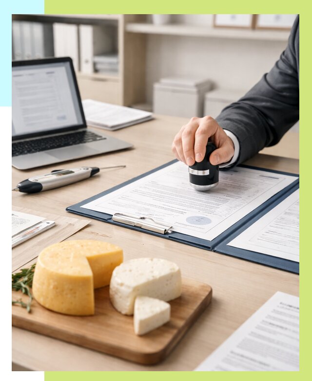 Сертификация сыров в Бугульме от 15162 р | Сертификат на сыр Алешин-Бгл