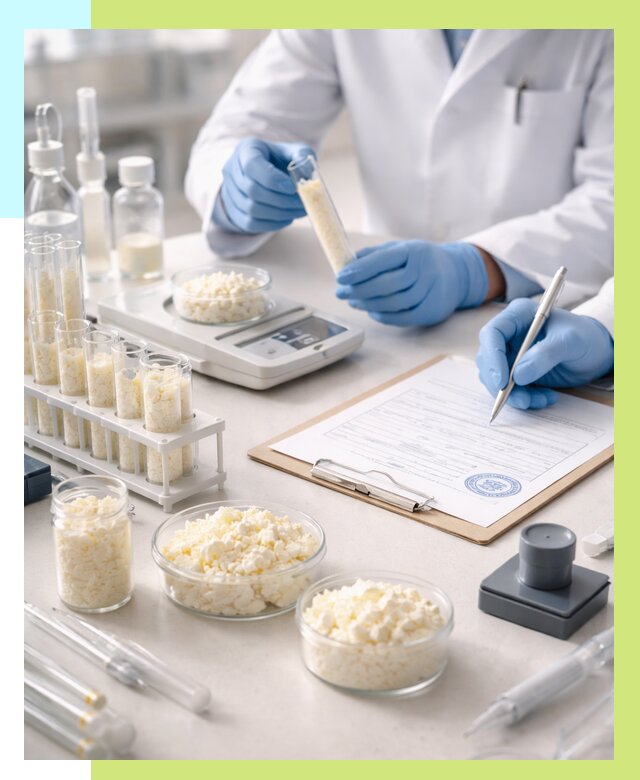 Сертификация творога в Бугульме от 12130 р. под ключ | Алешин-Бгл