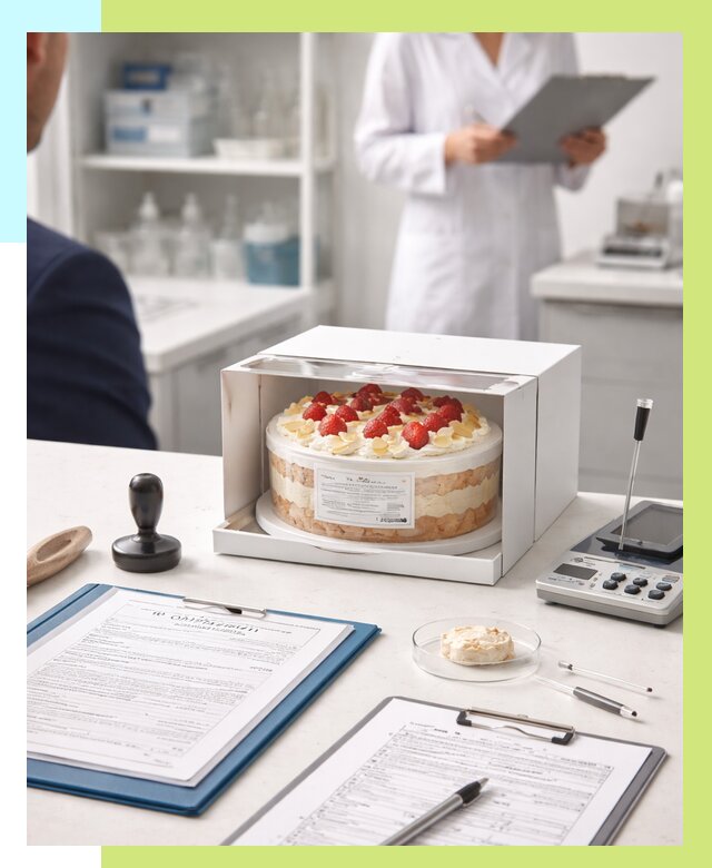 Сертификация тортов в Бугульме от 9097 р. заказать | Алешин-Бгл