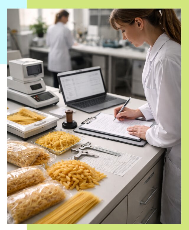 Сертификация макаронных изделий в Бугульме от 15162 р. | Алешин-Бгл