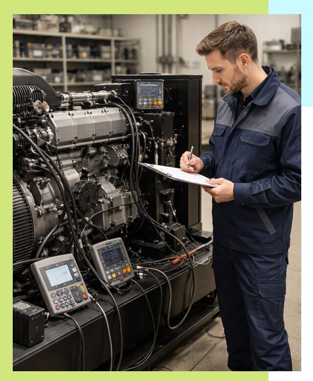 Сертификация дизельных генераторов и их оборудования в Бугульме