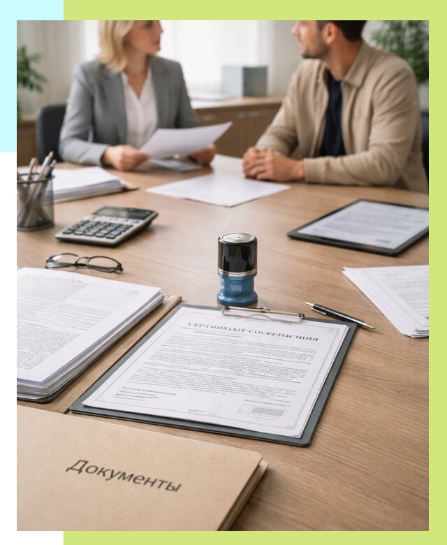 Сертификат соответствия на продукцию в Бугульме от 15162 р.|Алешин-Бгл