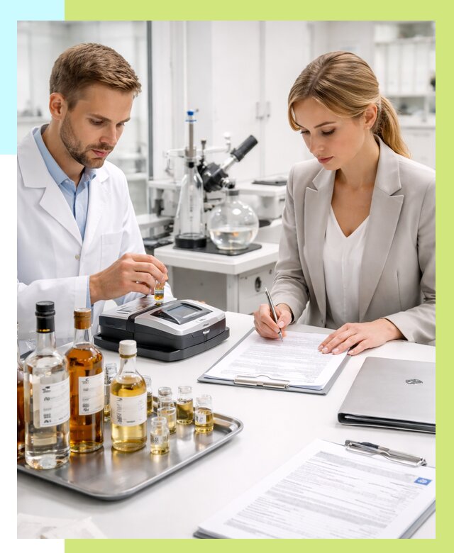 Заключение о спиртосодержании в Бугульме, от 5054 р., Алешин-Бгл