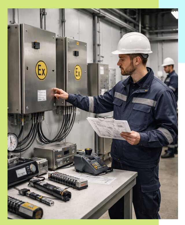 Сертификат взрывозащиты промышленного оборудования в Бугульме