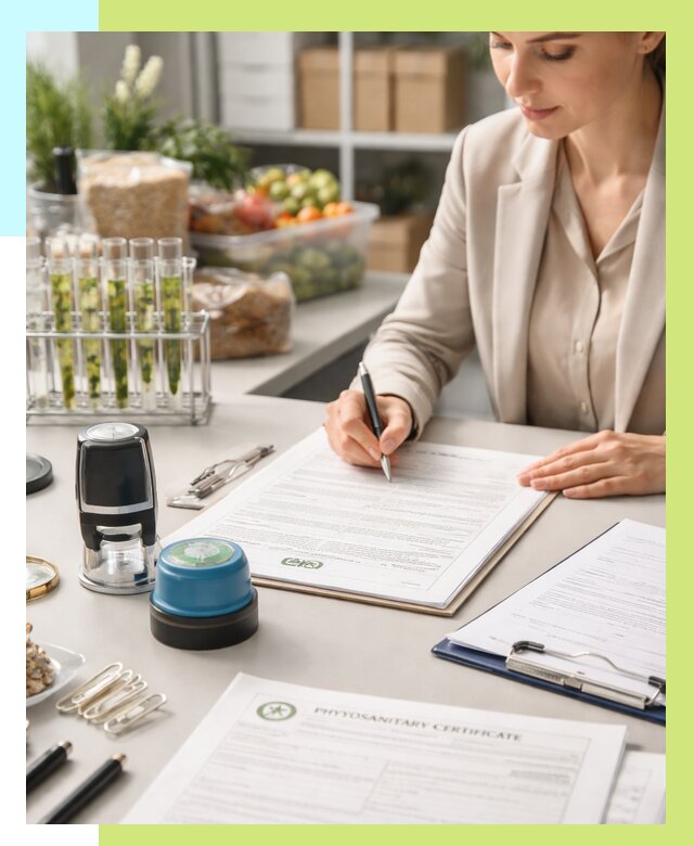 Фитосанитарный сертификат оформить в Бугульме от 4549 р. | Алешин-Бгл