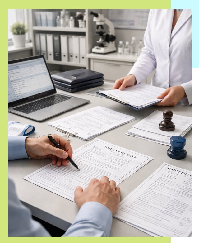 Оформление сертификата GMP в Бугульме для фармпроизводства