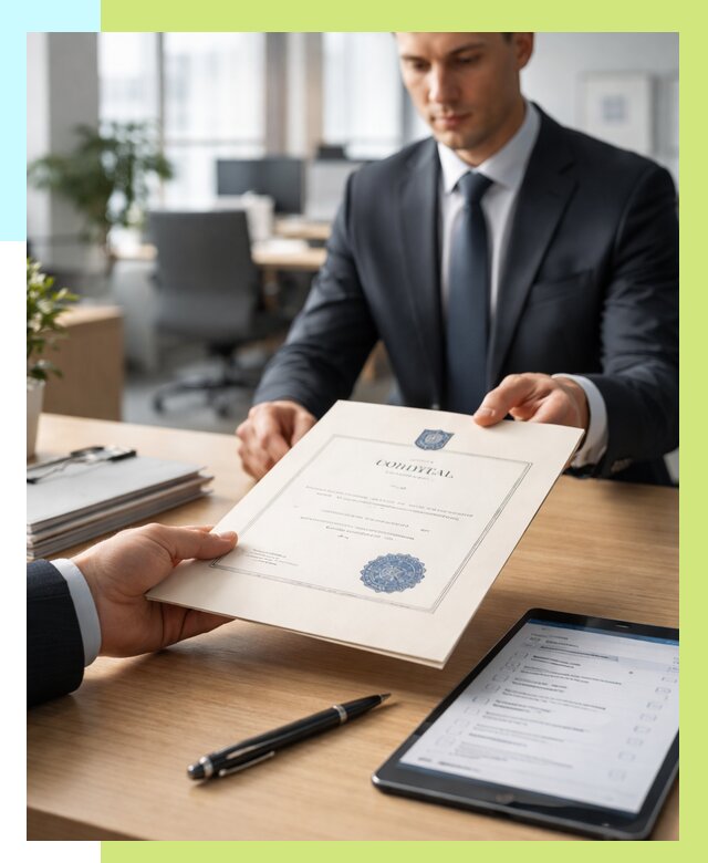 Сертификат ISO 30301 в Бугульме от 35378 р. | Алешин-Бгл - под ключ