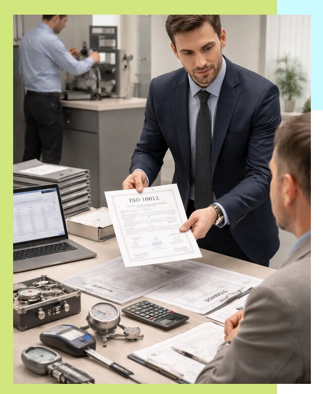 Выдача сертификата ISO 10012 по требованиям метрологии в Бугульме